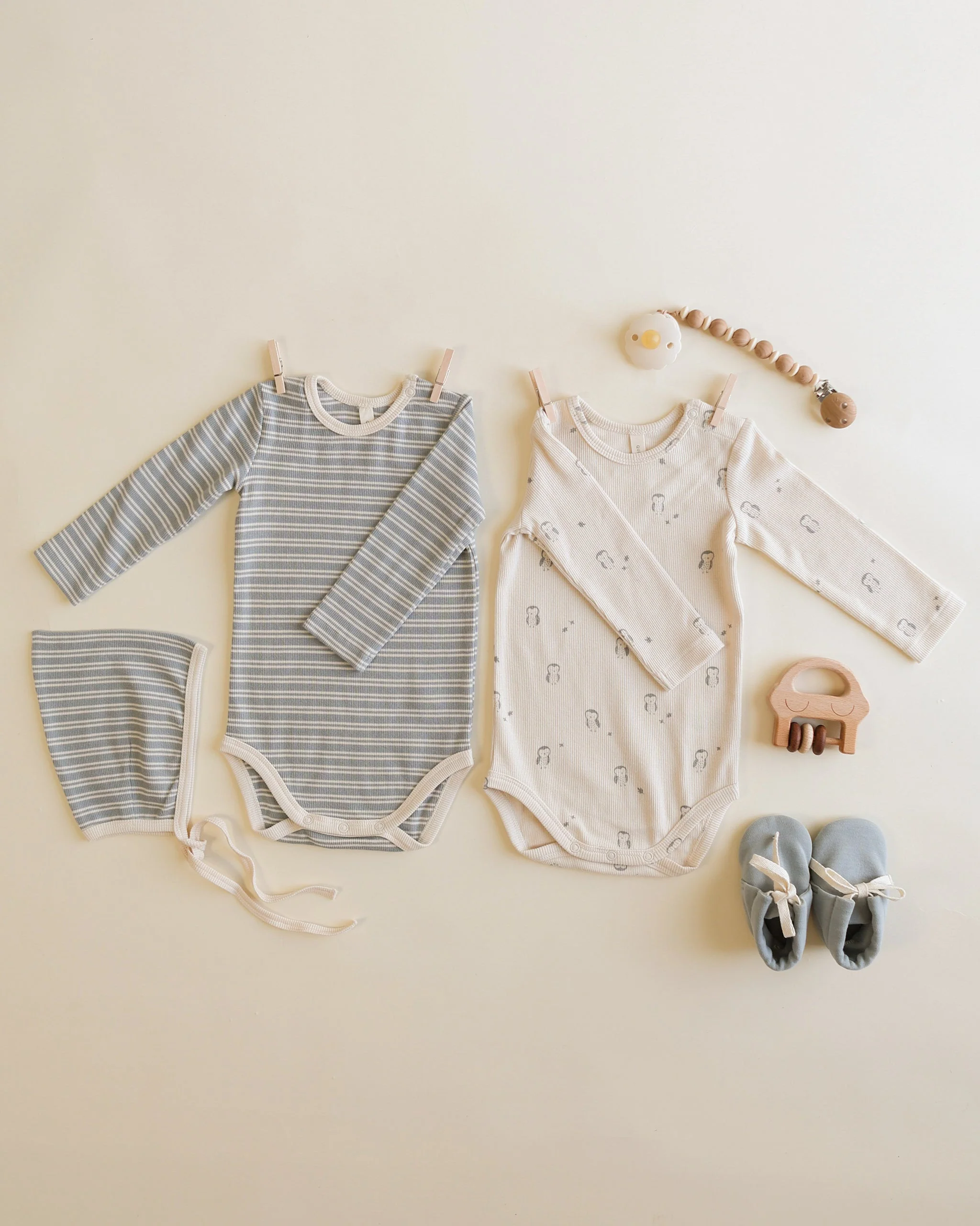 Baby Booties || Steel Blue - Image 3