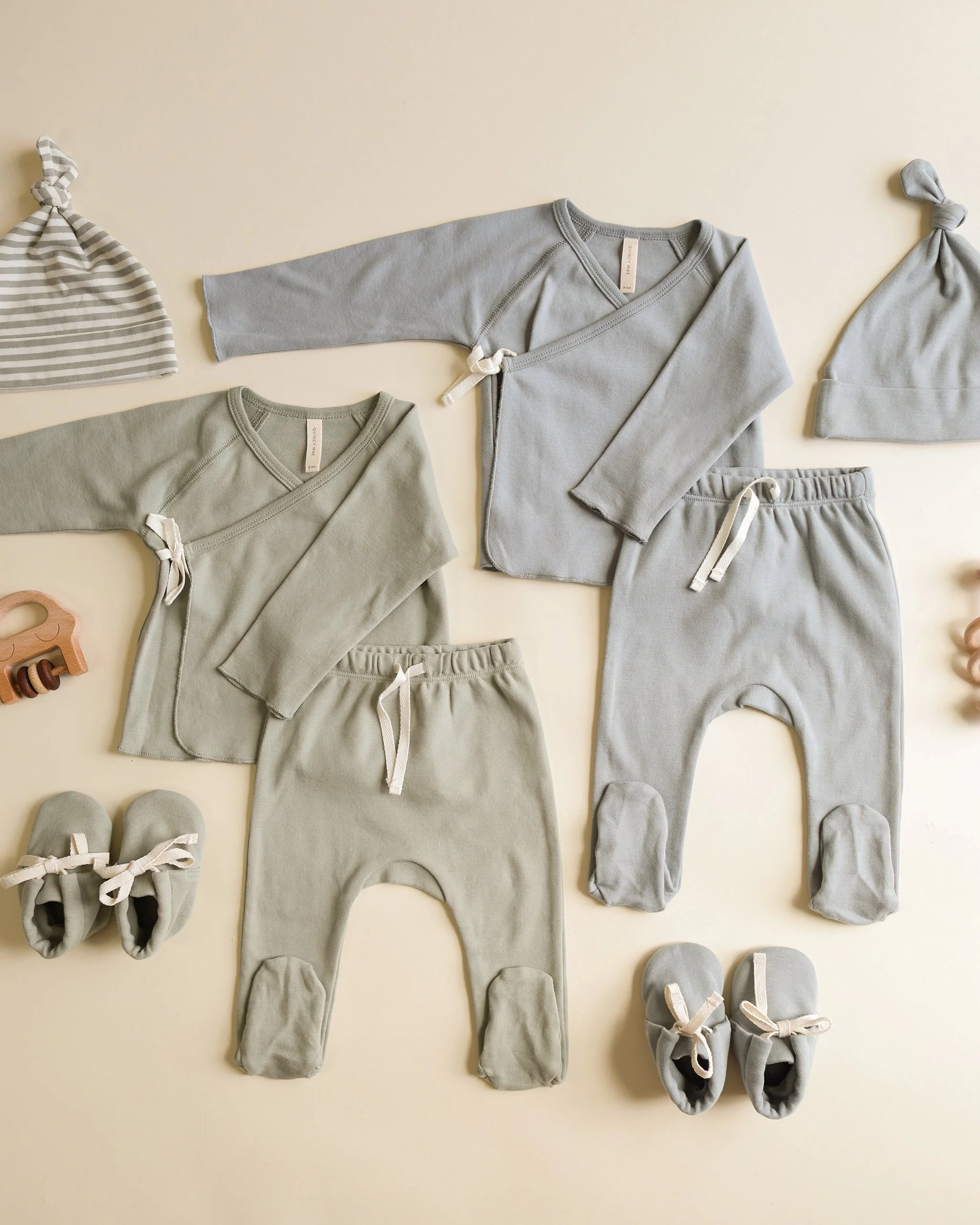 Baby Booties || Steel Blue - Image 4