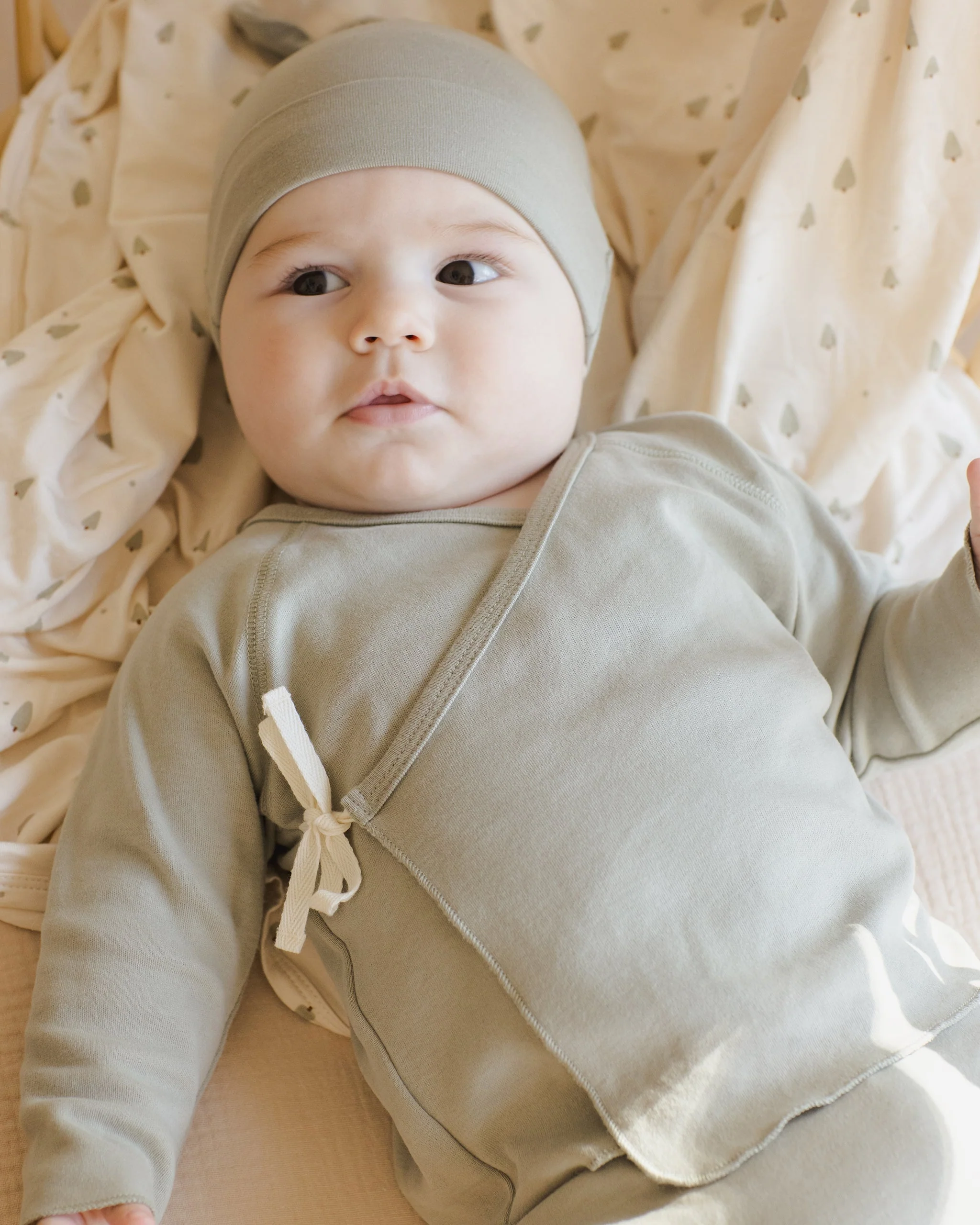 Bamboo Knotted Baby Hat || Fern - Image 6