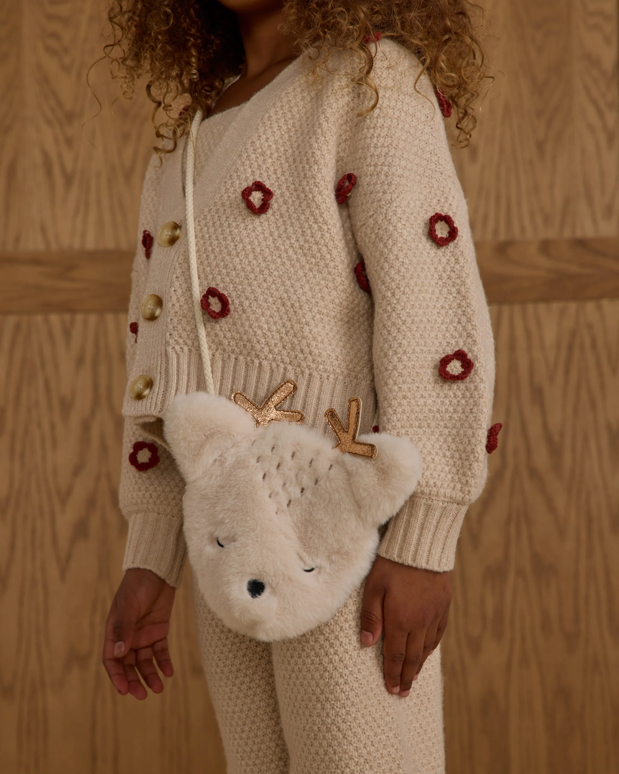 Boxy Crop Cardigan || Ruby Daisy - Image 3