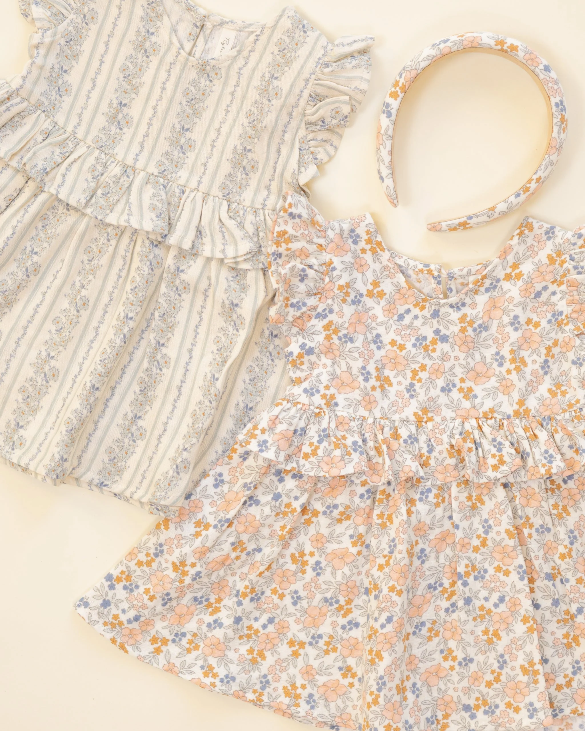 Brielle Dress Blue Floral - Image 3