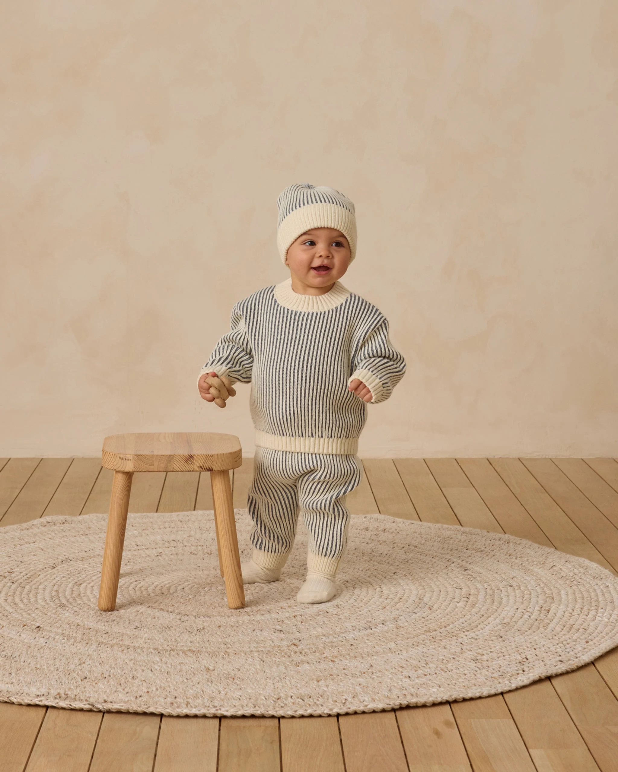 Chunky Knit Pant || Ocean - Image 3