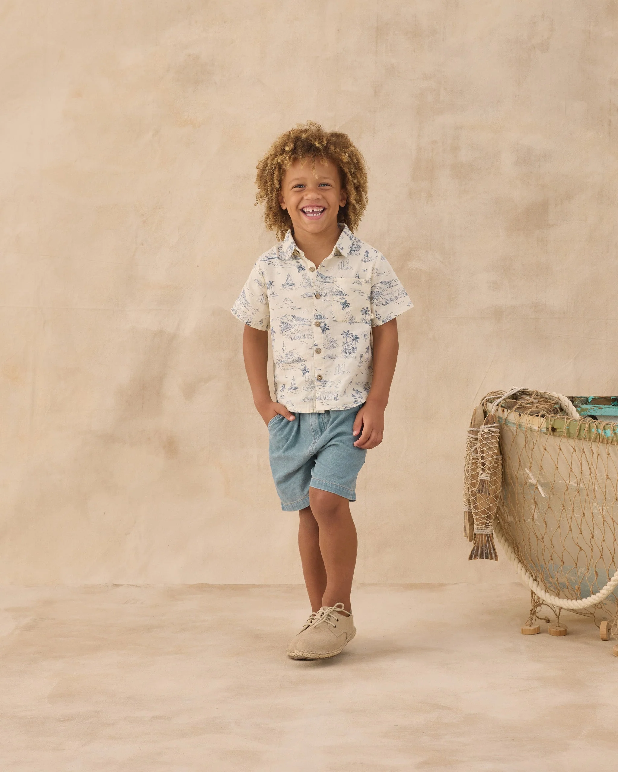 Dawson Short Washed Blue - Image 4