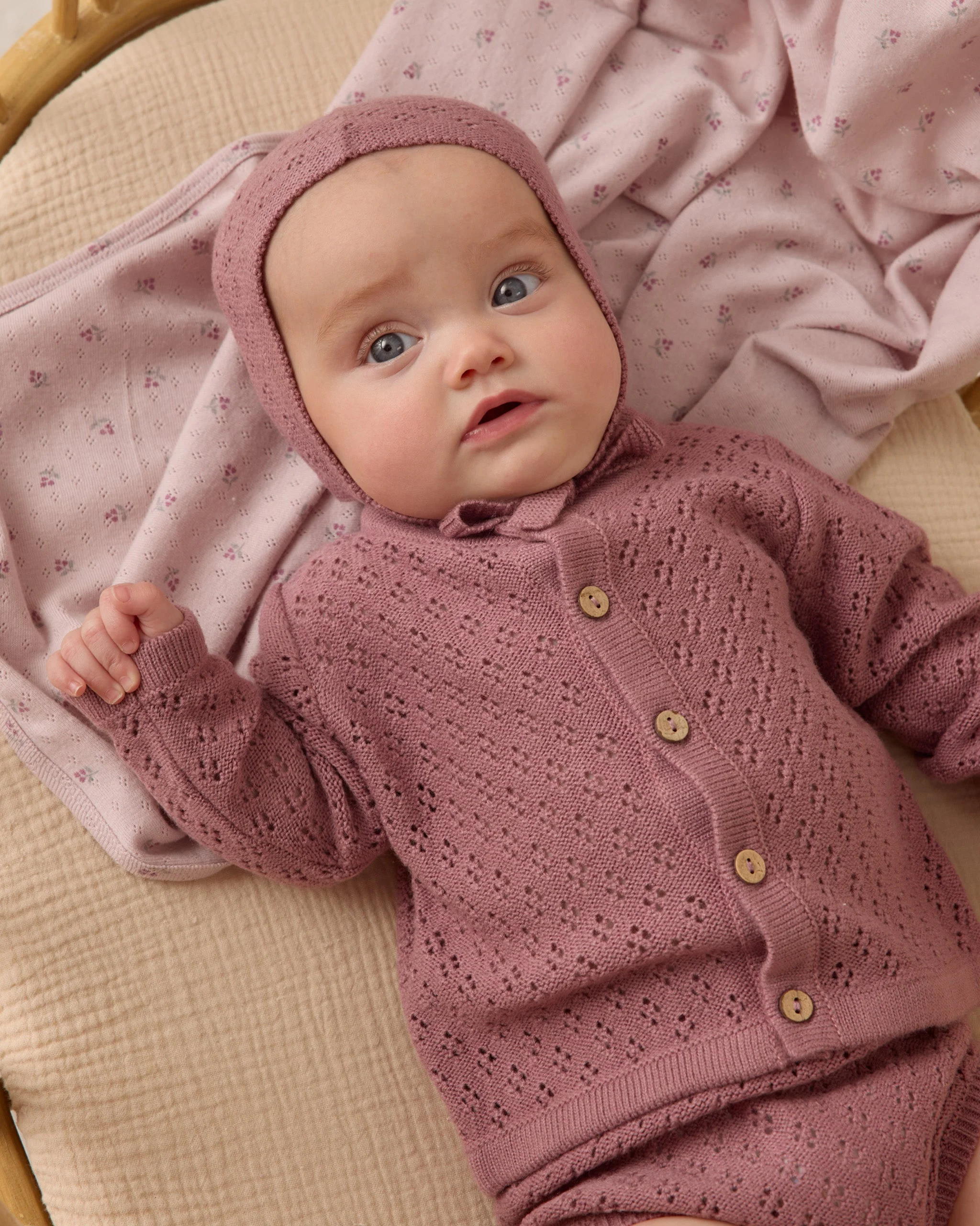 Knit Cardigan || Mulberry - Image 4