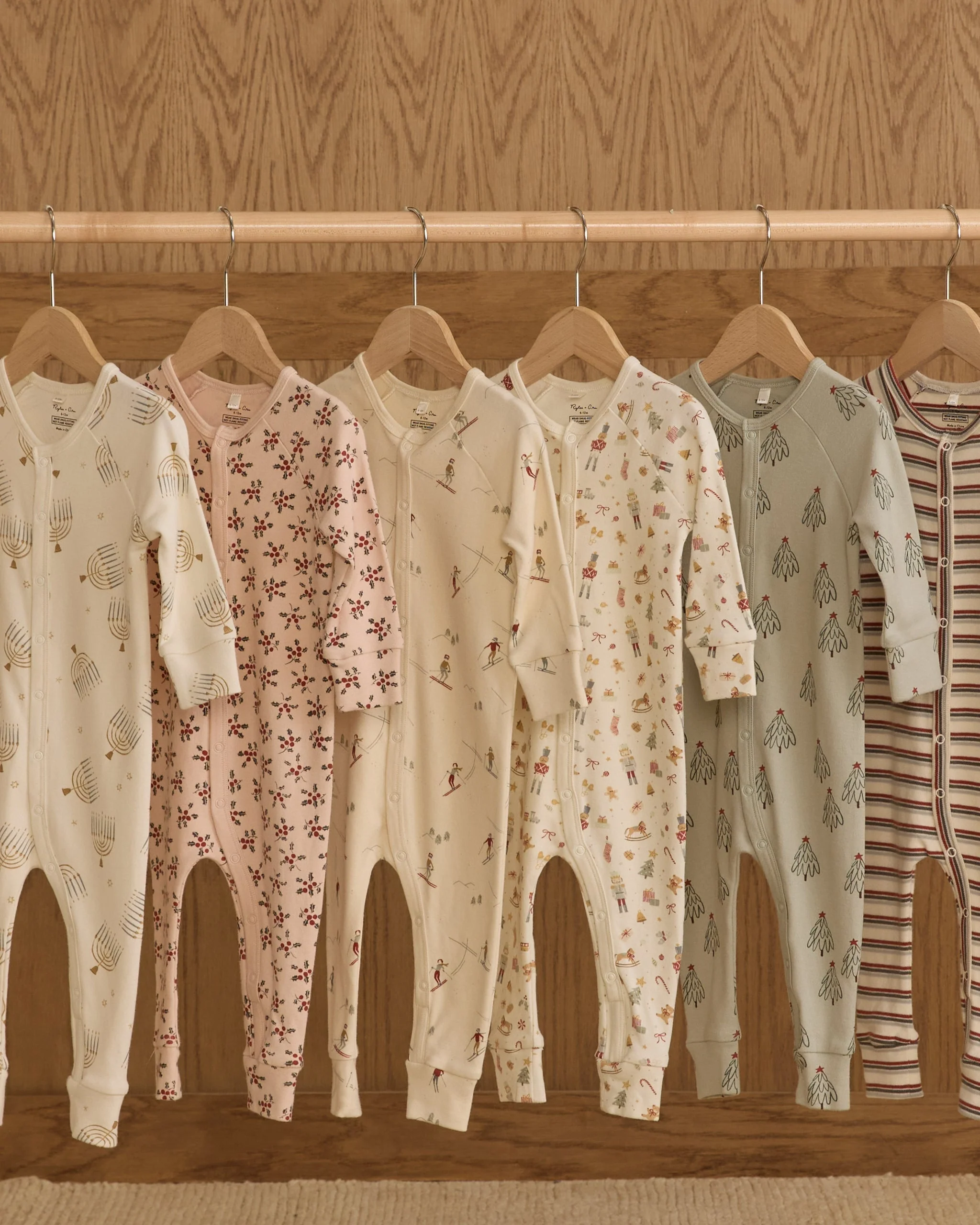 Organic Long John Pajamas || Trees - Image 4