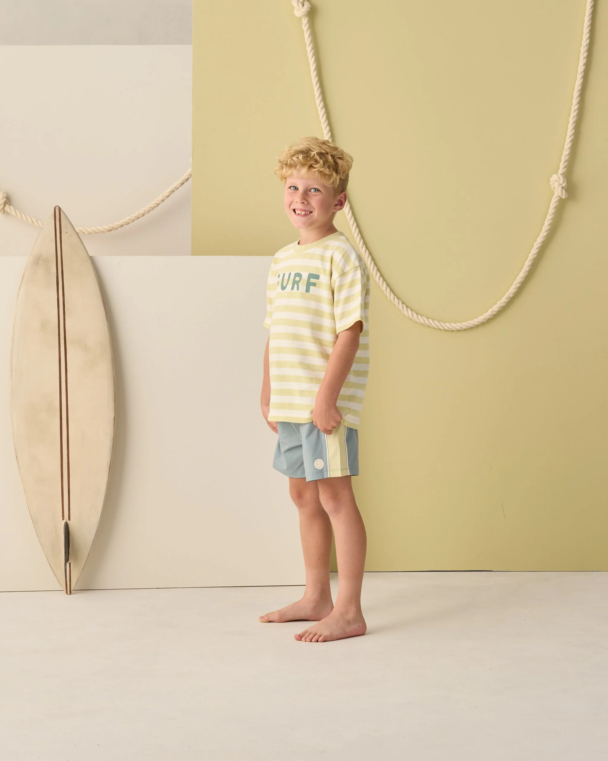 Paneled Boardshort Sea Green - Image 2