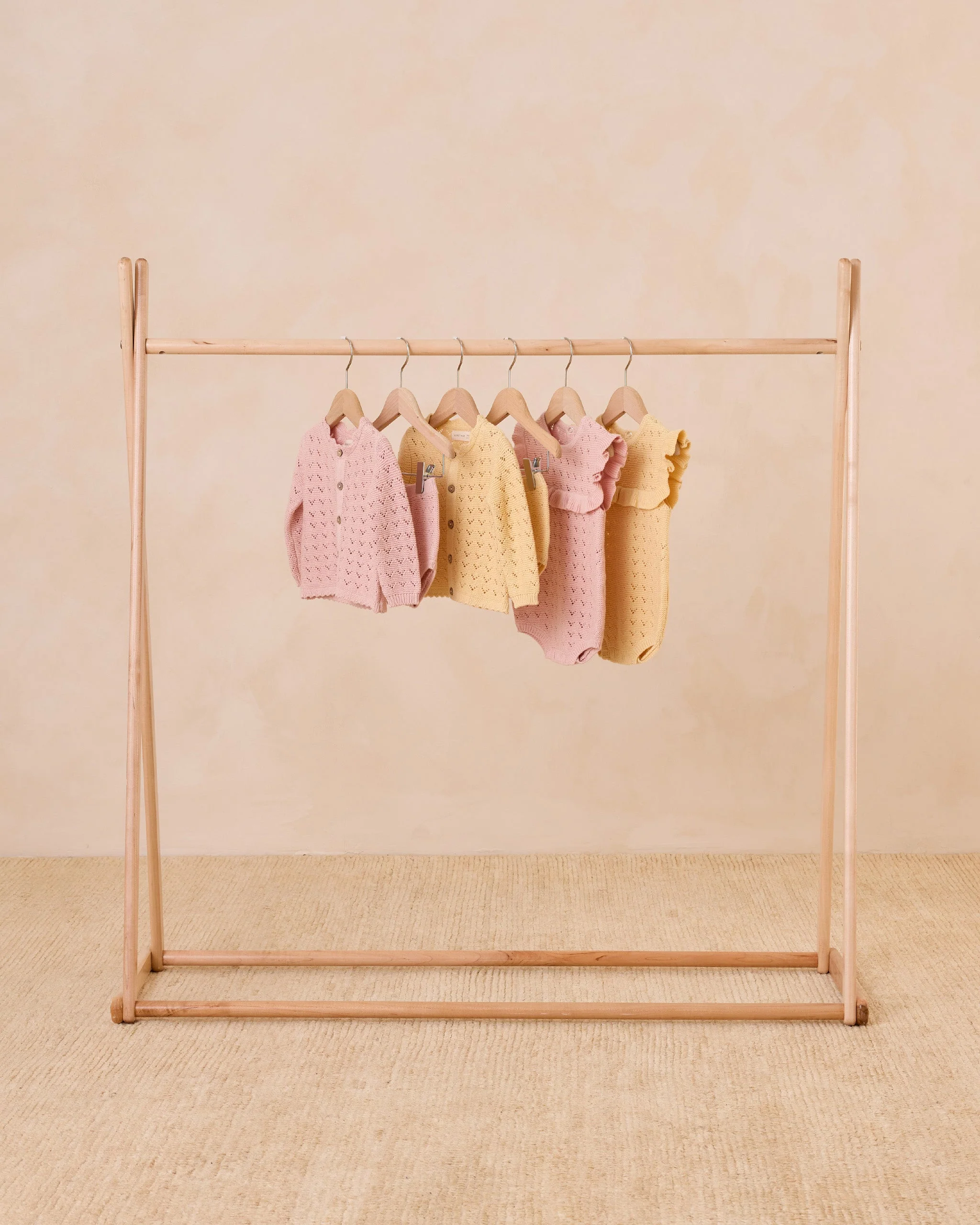 -Scalloped Cardigan || Bubblegum- - Image 2