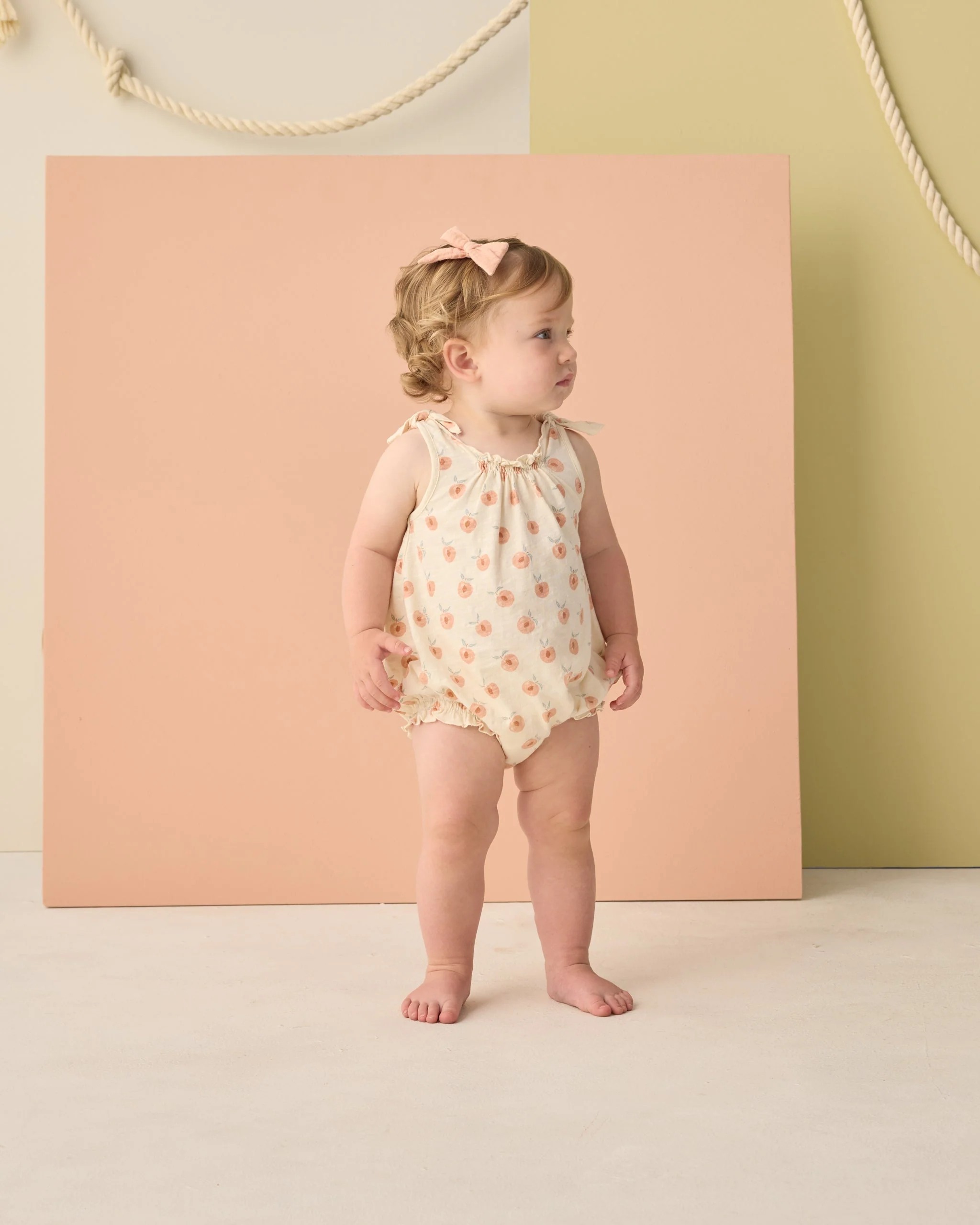 Shoulder Tie Bubble Peaches - Image 4