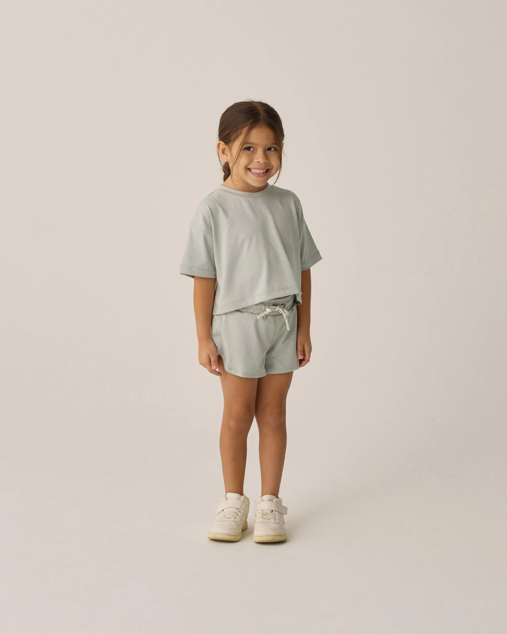 Speed Short || Heathered Seafoam - Image 3