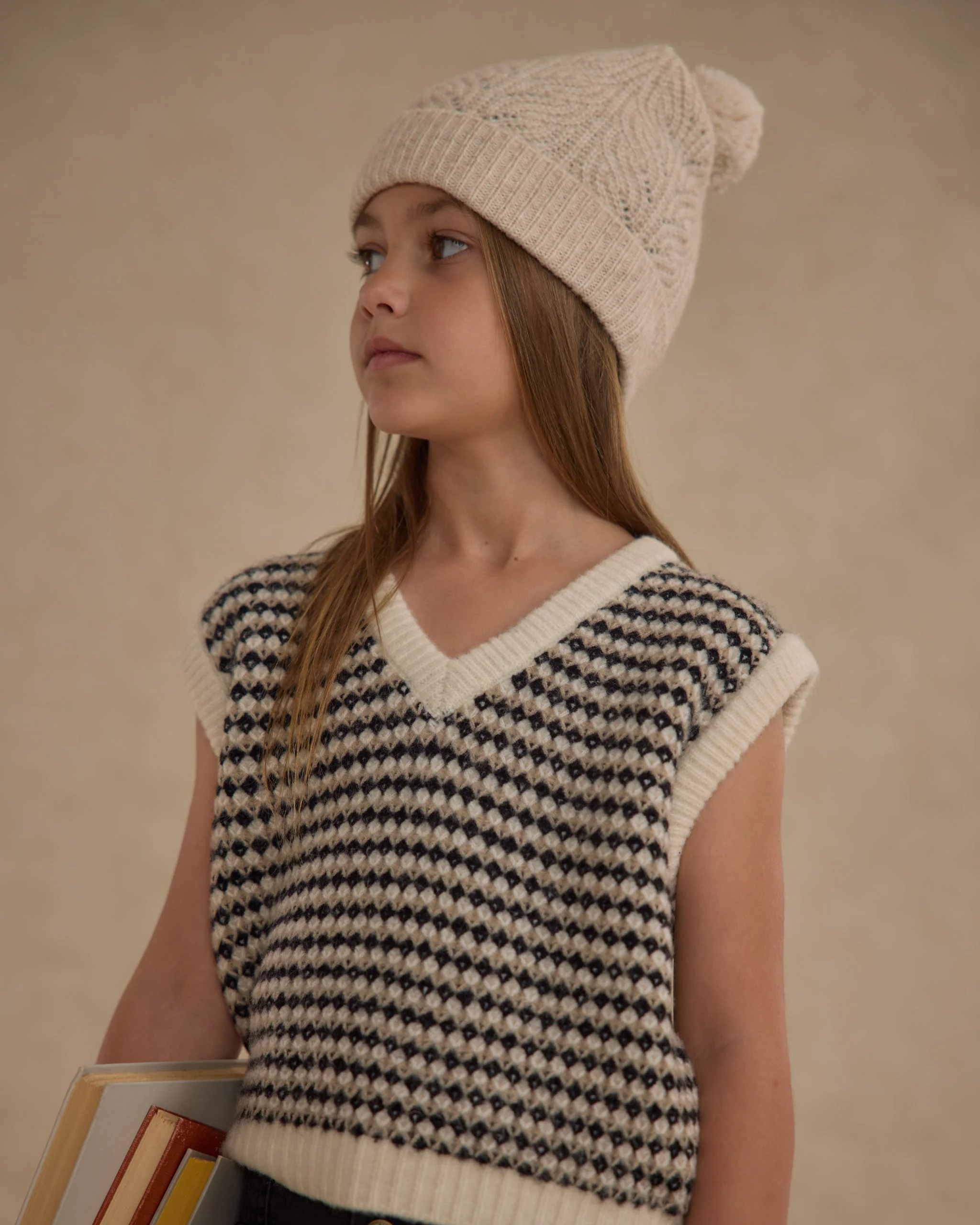 Sweater Vest || Black Speckle - Image 2