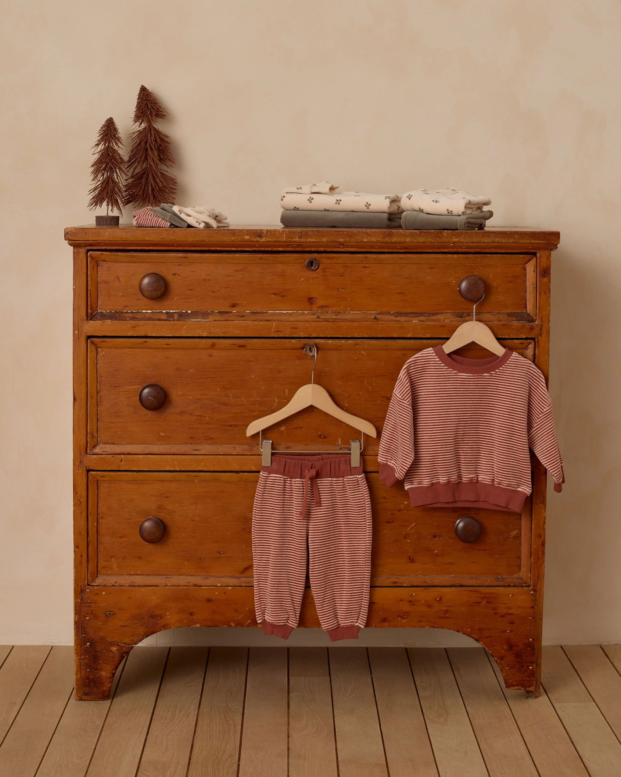 Velour Relaxed Sweatpant || Candy Stripe - Image 5